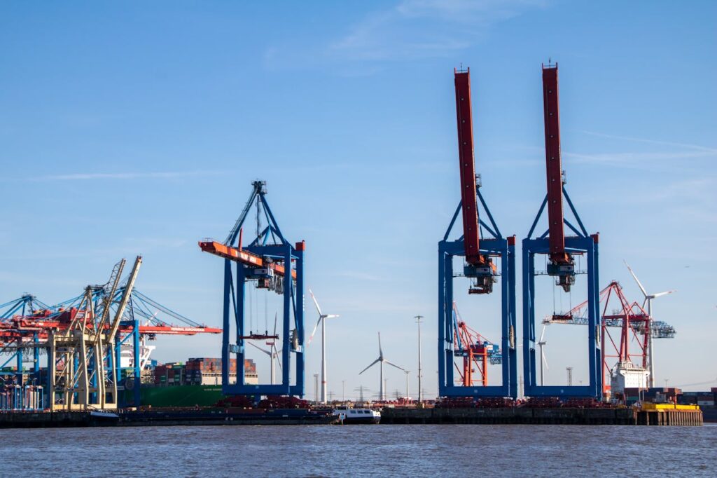 Containerhafen in Hamburg